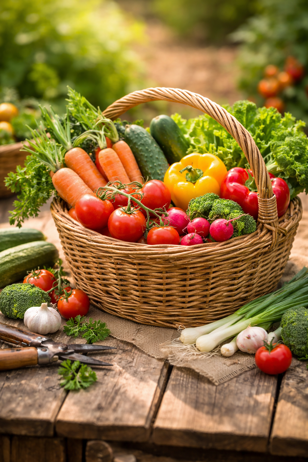 Farm Fresh in Season Vegetables